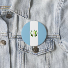 Flagge Guatemalas Button