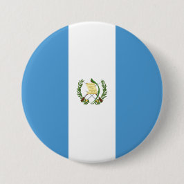 Flagge Guatemalas Button