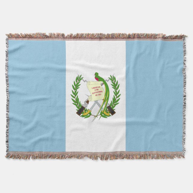 Flagge Guatemalas Decke (Vorderseite)