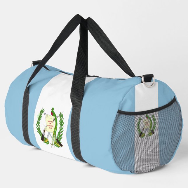 Flagge Guatemalas Duffle Bag (Rechte Ecke)