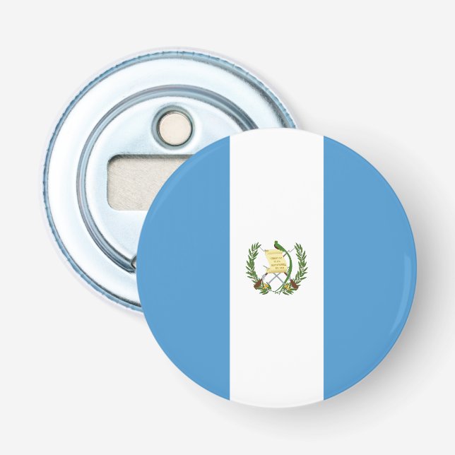 Flagge Guatemalas Flaschenöffner (Vorderseite)