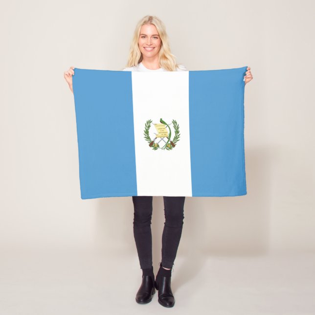 Flagge Guatemalas Fleecedecke (Beispiel)