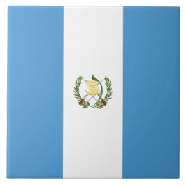 Flagge Guatemalas Fliese