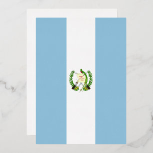 Flagge Guatemalas Folieneinladung