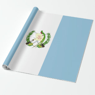 Flagge Guatemalas Geschenkpapier