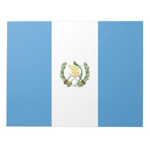 Flagge Guatemalas Notizblock