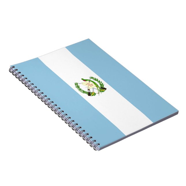 Flagge Guatemalas Notizblock (Rechte Seite)