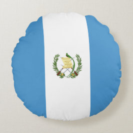 Flagge Guatemalas Rundes Kissen