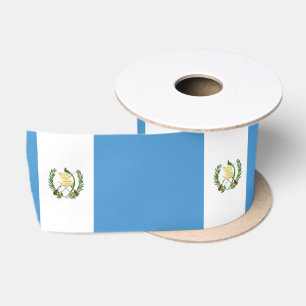 Flagge Guatemalas Satinband