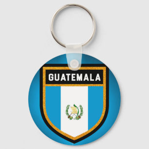 Flagge Guatemalas Schlüsselanhänger