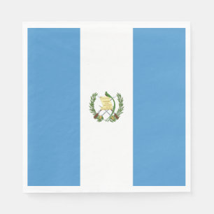 Flagge Guatemalas Serviette