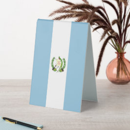 Flagge Guatemalas Tischaufsteller