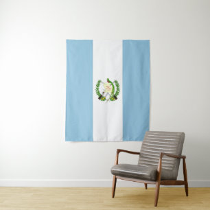 Flagge Guatemalas Wandteppich