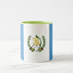 Flagge Guatemalas Zweifarbige Tasse