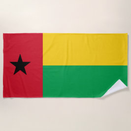 Flagge Guinea-Bissau Strandtuch