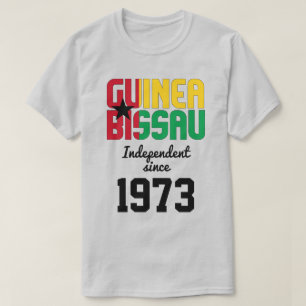 Flagge Guinea-Bissau Unabhängigkeitsfeier T-Shirt