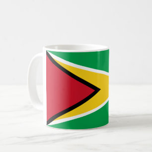Flagge Guyanas (Guyana) Kaffeetasse