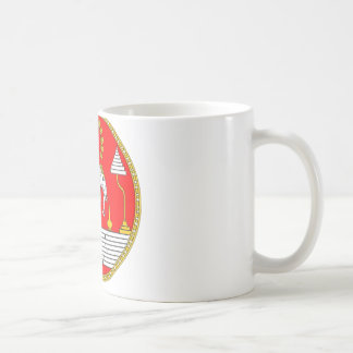 FLAGGE HAUPTelefanten LAOS DREI Kaffeetasse