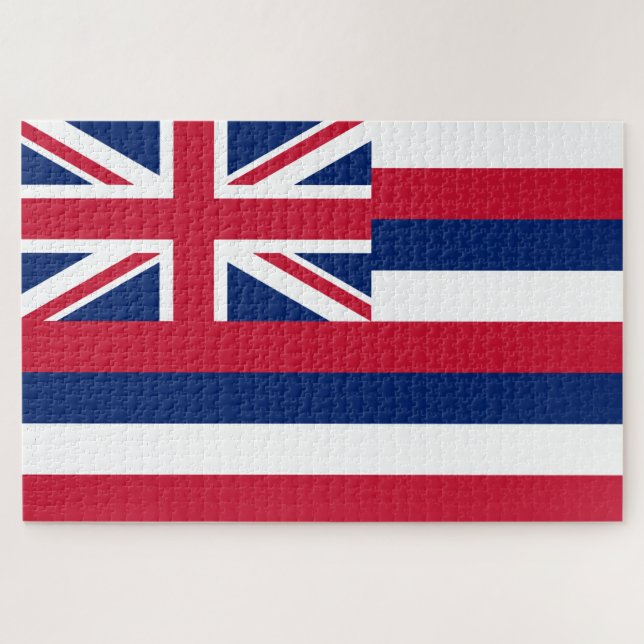 Flagge Hawaiis (US-Staat) (Horizontal)