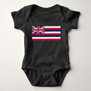 Flagge Hawaiis (US-Staat) Baby Strampler