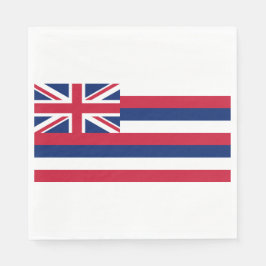 Flagge Hawaiis (US-Staat) Serviette