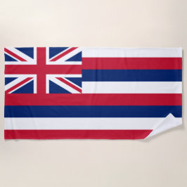 Flagge Hawaiis (US-Staat) Strandtuch