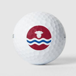 Flagge Herefordshire (Landkreis des Vereinigten Kö Golfball