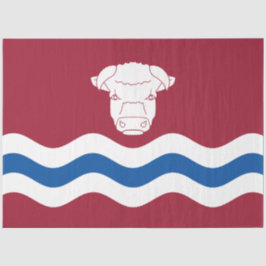 Flagge Herefordshire (Landkreis des Vereinigten Kö Seidenpapier