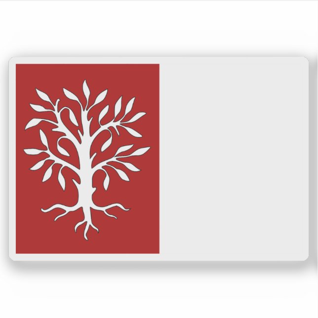 Flagge Herentals, Belgien Aufkleber (Vorderseite)