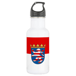 Flagge Hesse Wasserflasche