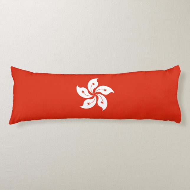 Flagge Hongkong Seitenschläferkissen (Vorderseite)