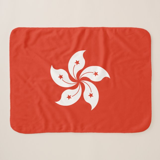 Flagge Hongkong Sherpadecke (Vorderseite (Horizontal))