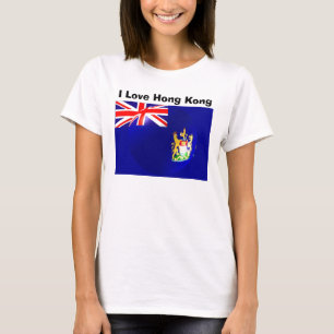 Flagge Hongkong T-Shirt