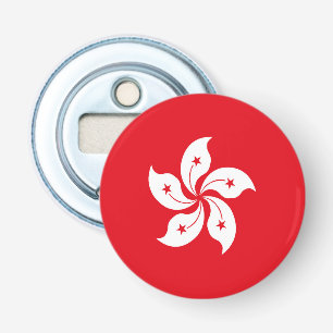 Flagge Hongkongs Flaschenöffner