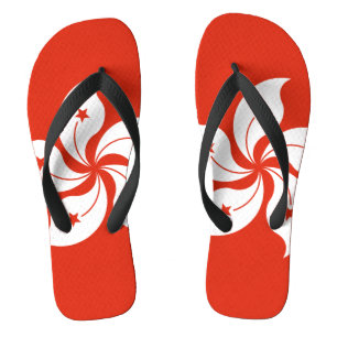 Flagge Hongkongs Flip Flops