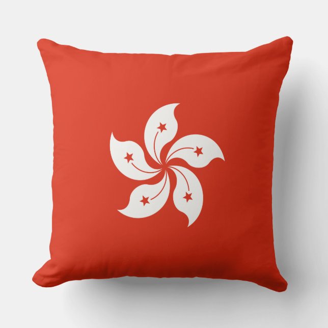 Flagge Hongkongs Kissen (Vorderseite)