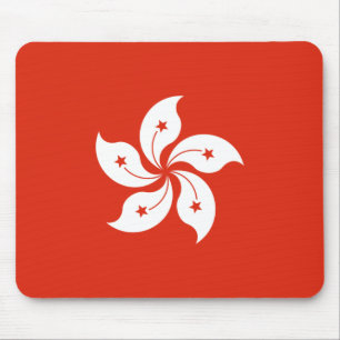 Flagge Hongkongs Mousepad