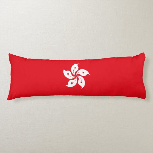 Flagge Hongkongs Seitenschläferkissen (Vorderseite)