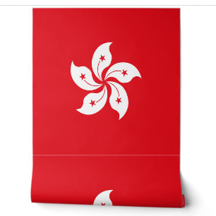 Flagge Hongkongs Tapete