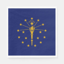 Flagge Indianas (US-Staat) Serviette