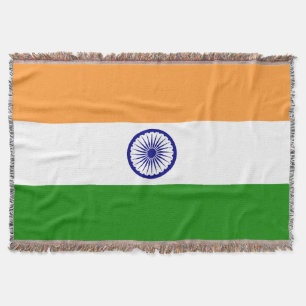 Flagge Indiens Decke