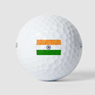 Flagge Indiens Golfball
