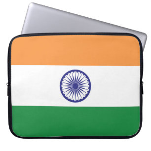 Flagge Indiens Laptopschutzhülle