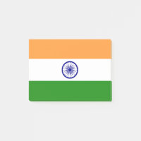 Flagge Indiens - Post-it®-Hinweise