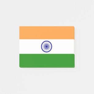 Flagge Indiens - Post-it®-Hinweise Post-it Klebezettel