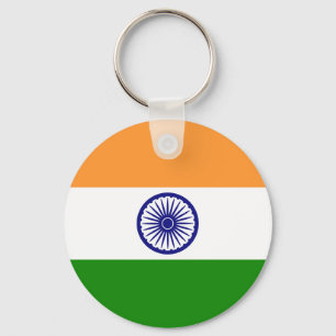 Flagge Indiens Schlüsselanhänger