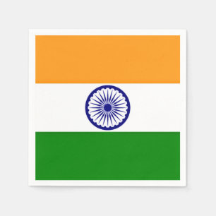 Flagge Indiens Serviette