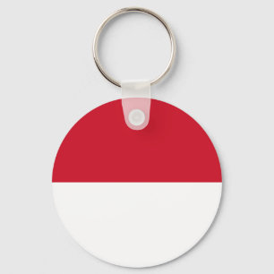 Flagge Indonesiens Schlüsselanhänger