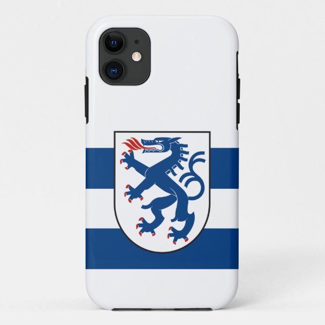 Flagge Ingolstadt, Bayern - DEUTSCHLAND Case-Mate iPhone Hülle (Rückseite)