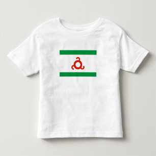 Flagge Inguschetien Kleinkind T-shirt